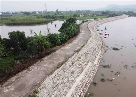 Đảm bảo an toàn hệ thống đê điều ứng phó với bão số 1